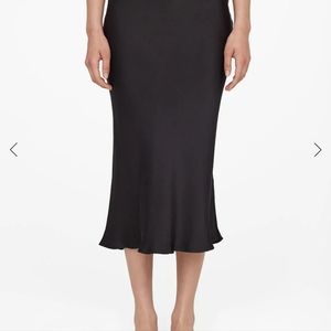 Anine Bing silk skirt